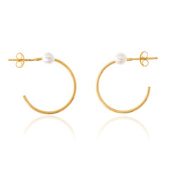 Orecchini in argento con Perla di Acqua Dolce (Joias do Paraíso)