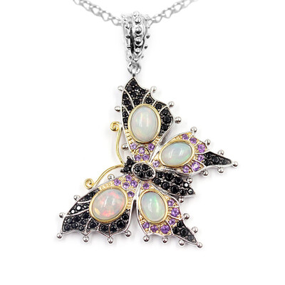 Collana in argento con Opale di Welo (Dallas Prince Designs)