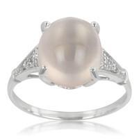 Anello in argento con Quarzo Rosa Angelandia