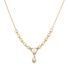 Collana in argento con Opale di Welo