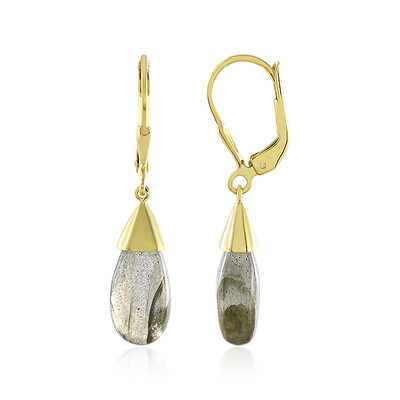 Orecchini in argento con Labradorite Blu Maniry (KM by Juwelo)