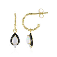 Orecchini in argento con Opale di Welo