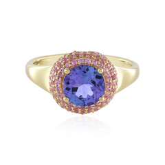 Anello in oro con Tanzanite