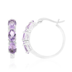 Orecchini in argento con Ametista