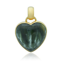 Ciondolo in argento con Serafinite