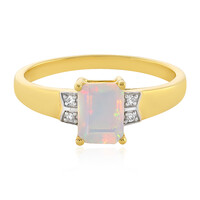 Anello in argento con Opale di Welo
