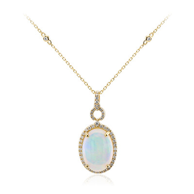 Collana in oro con Opale di Welo AAA (CIRARI)