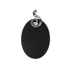 Ciondolo in argento con Shungite