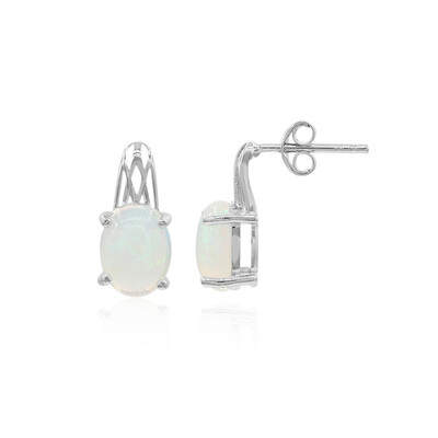 Orecchini in argento con Opale di Welo