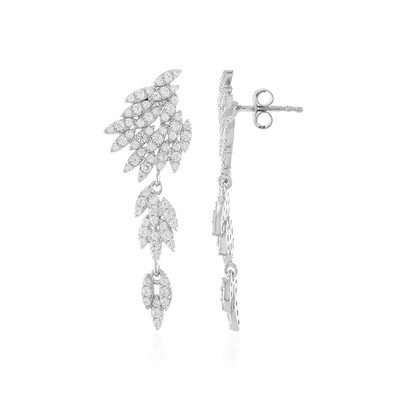 Orecchini in argento con Zircone
