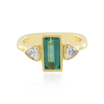 Anello in argento con Indicolite