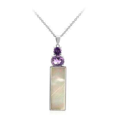 Collana in argento con Madreperla
