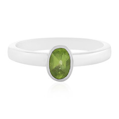 Anello in argento con Peridoto