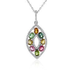 Collana in argento con Tormalina