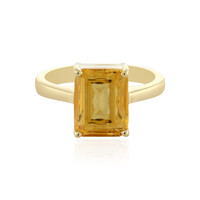 Anello in argento con Citrino