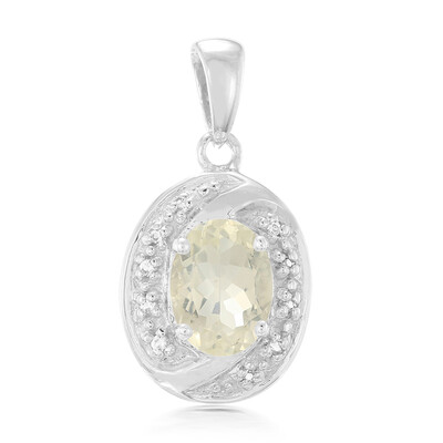 Ciondolo in argento con Ortoclasio