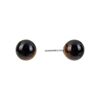 Orecchini in argento con Occhio di Tigre