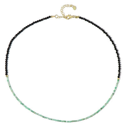 Collana in argento con Spinello Nero