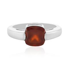Anello in argento con Granato Essonite
