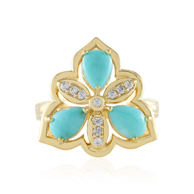 Anello in argento con Turchese