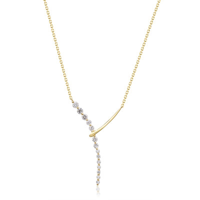 Collana in oro con Diamante SI2 (H) (CIRARI)