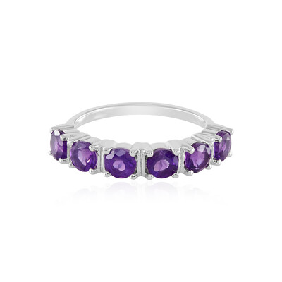 Anello in argento con Ametista