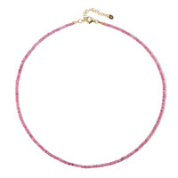 Collana in argento con Tormalina Rosa