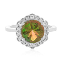 Anello in argento con Quarzo Tundra