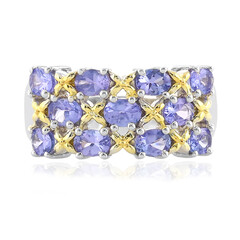 Anello in argento con Tanzanite