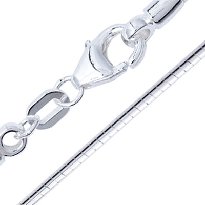 Catena coda di topo in argento 925 - 45 cm - 5,8 g