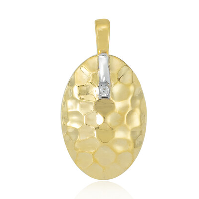 Ciondolo placcato in oro con Zircone (MONOSONO COLLECTION)
