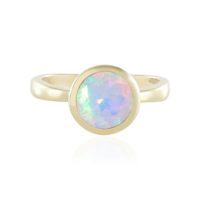 Anello in oro con Opale di Welo (de Melo)