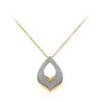 Collana in argento con Diamante I2 (I)