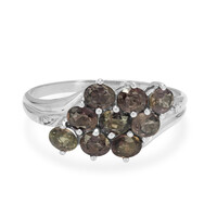 Anello in argento con Zaffiro Cangiante (non riscaldato)