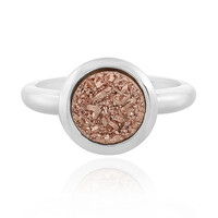 Anello in argento con Agata Glitter Ramata