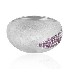 Anello in argento con Rodolite