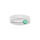 Anello in argento con Smeraldo Russo