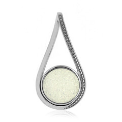 Ciondolo in argento con Agata Glitter Perlata Brillante