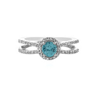 Anello in argento con Zircone Ratanakiri