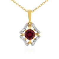 Collana in argento con Granato Lindi