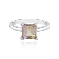 Anello in argento con Ametrina