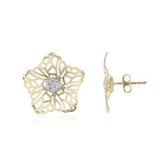Orecchini in oro con Diamante I1 (I)  (Ornaments by de Melo)