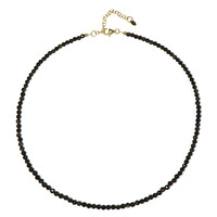 Collana in argento con Ossidiana Dorata