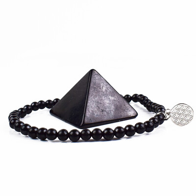 Parure con Shungite