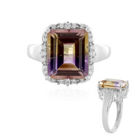 Anello in argento con Ametrina