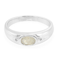 Anello in argento con Labradorite