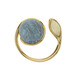 Ciondolo in argento con Fuchsite (dagen)