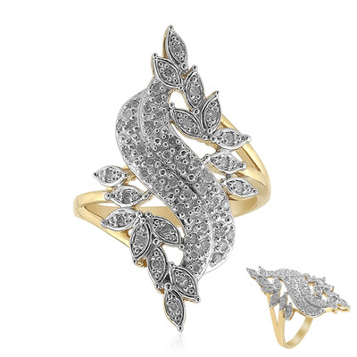 Anello in argento con Diamante I3 (I)