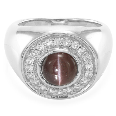 Anello in argento con Scapolite Occhio di Gatto