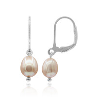 Orecchini in argento con Perla di Acqua Dolce (TPC)